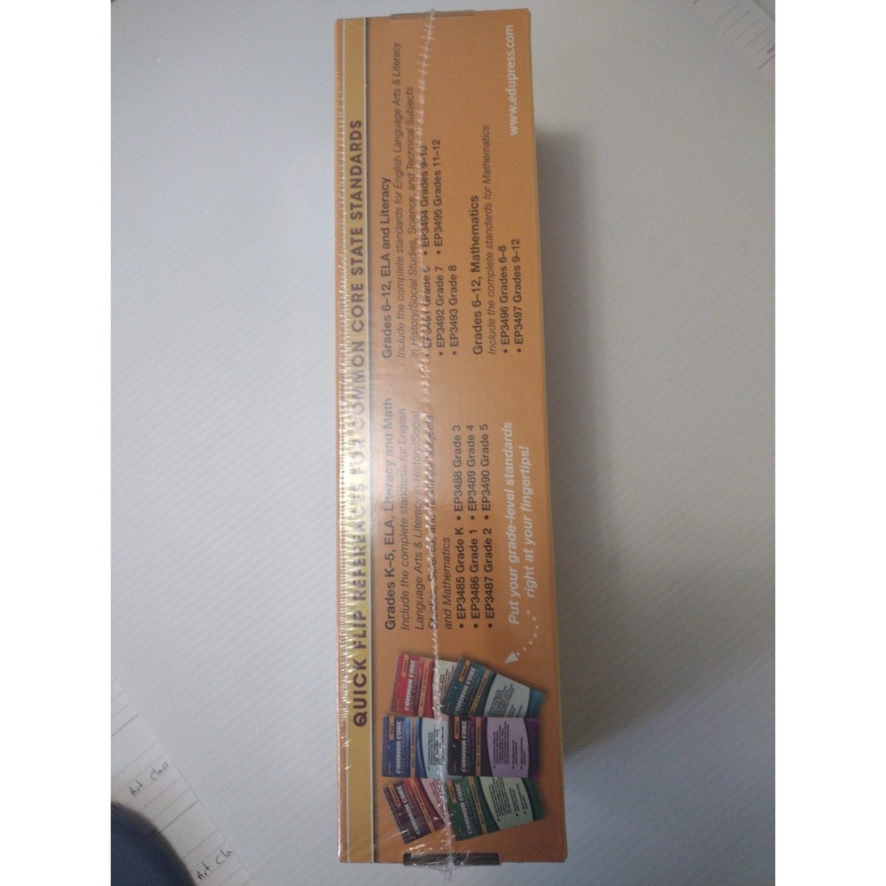 Edupress Common Core Display Strips Grade 1 For English Language Arts And‎ Math - Picture 3 of 9